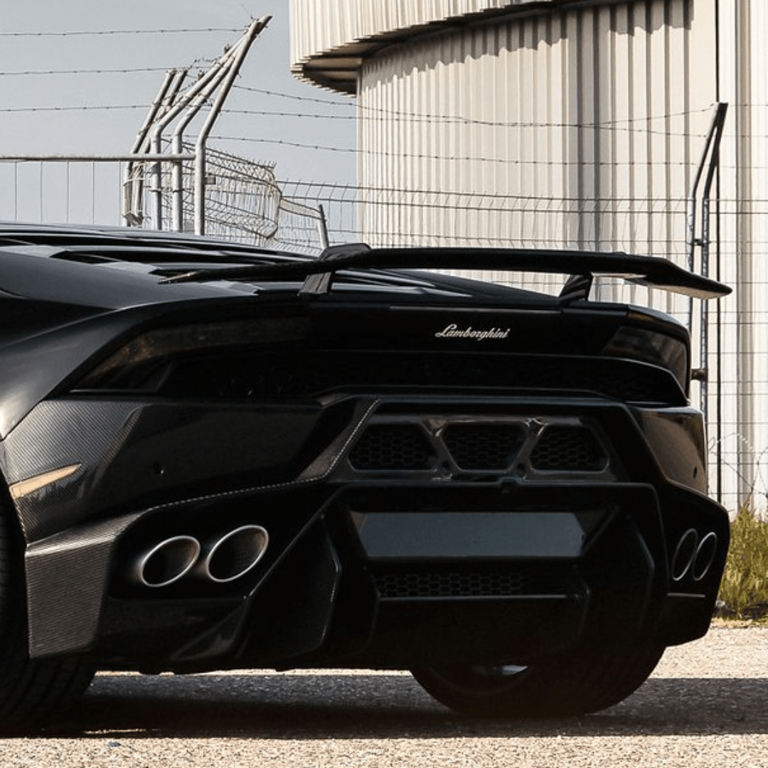 Lamborghini Huracan Verona Edizione Aero Wing Blade w/ Aluminum Uprights - AUTOID - Rear Spoilers - Vorsteiner