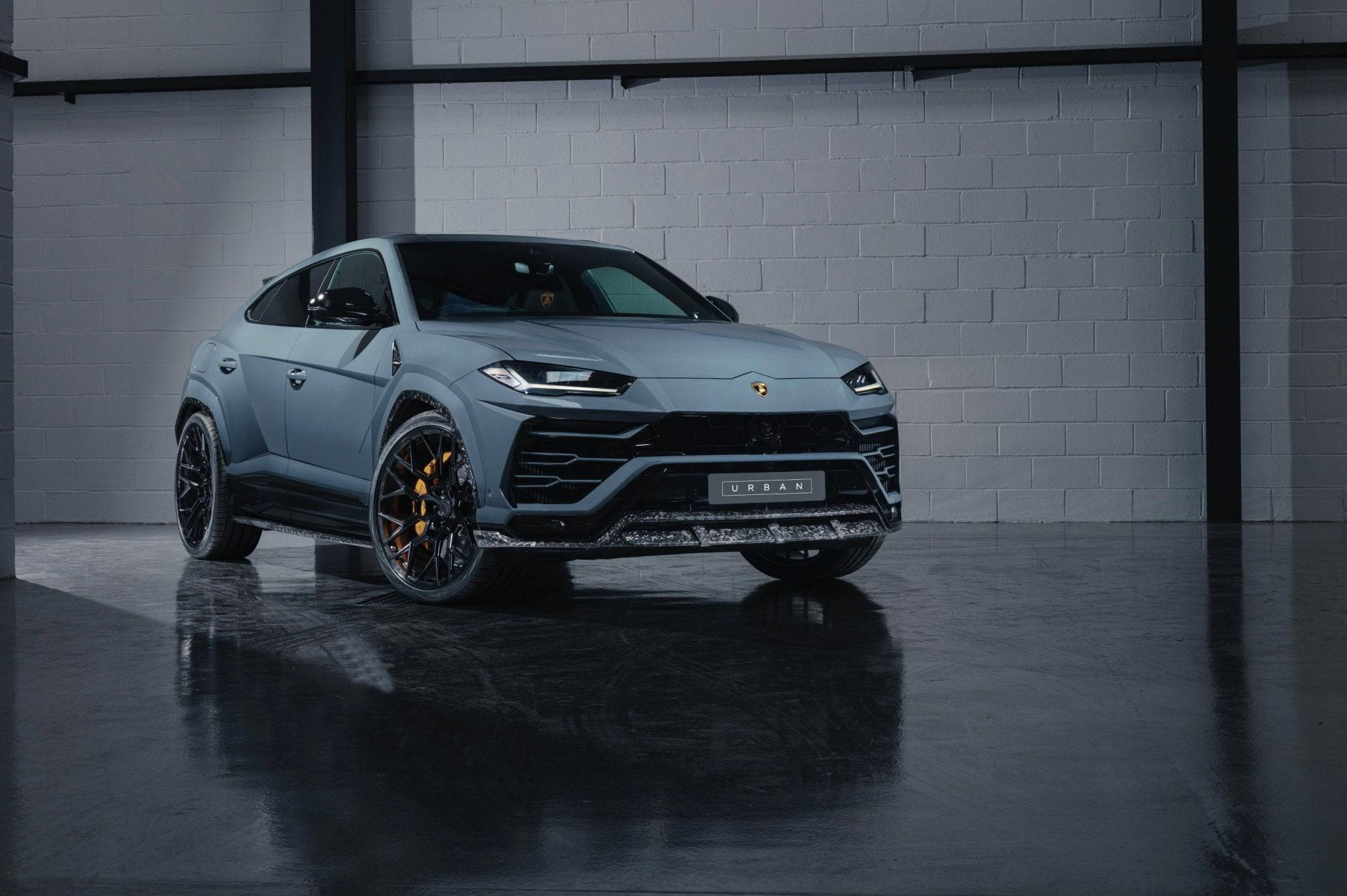 Lamborghini Urus Carbon Fibre Front Bumper Apron by Urban - AUTOID - Front Lips & Splitters - Urban Automotive