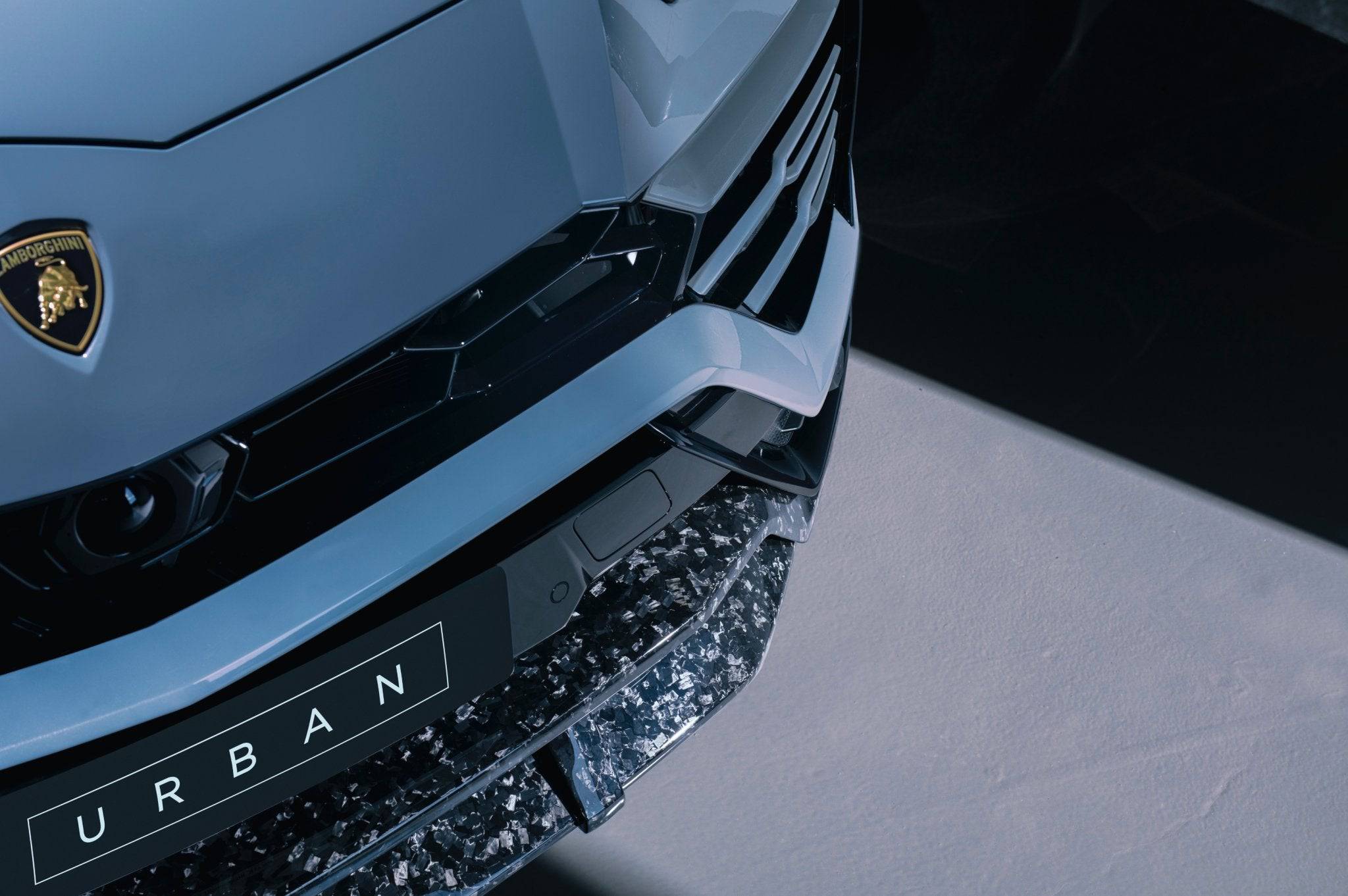 Lamborghini Urus Carbon Fibre Front Bumper Apron by Urban - AUTOID® - Front Lips & Splitters - Urban Automotive