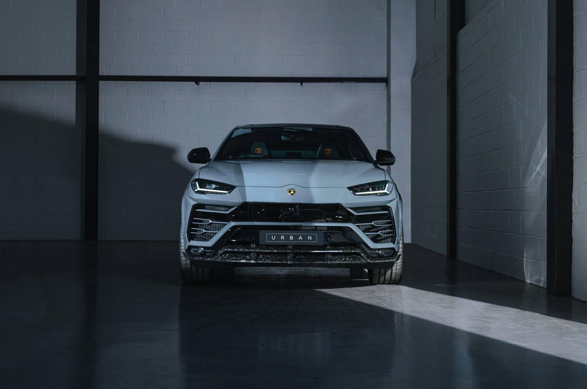 Lamborghini Urus Carbon Fibre Front Bumper Apron by Urban - AUTOID® - Front Lips & Splitters - Urban Automotive