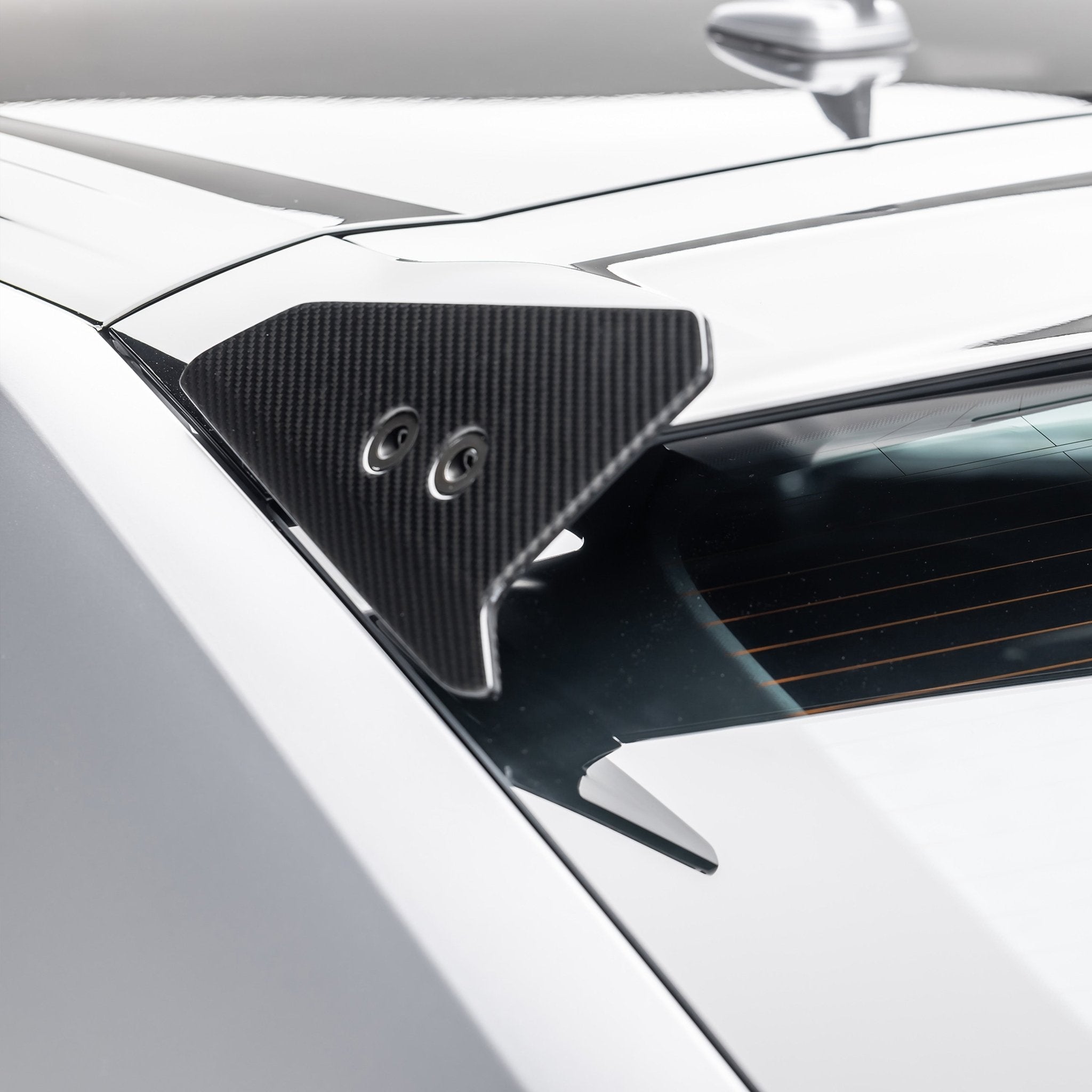 Lamborghini Urus Performante Edizione Aero Roof Spoiler End Caps by Vorsteiner - AUTOID® - Rear Wings - Vorsteiner
