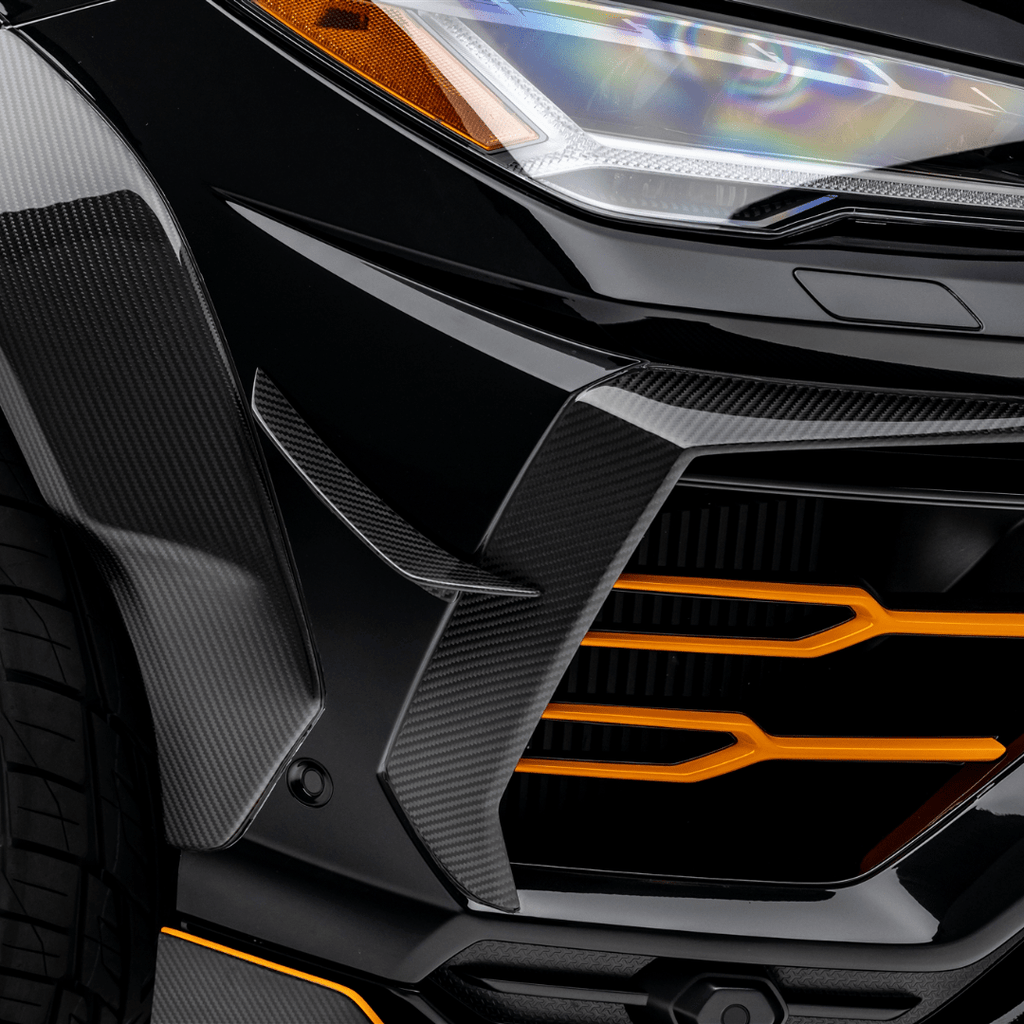 Lamborghini URUS Rampante Edizione Aero Canards - AUTOID - Bumper Inserts & Trim - Vorsteiner