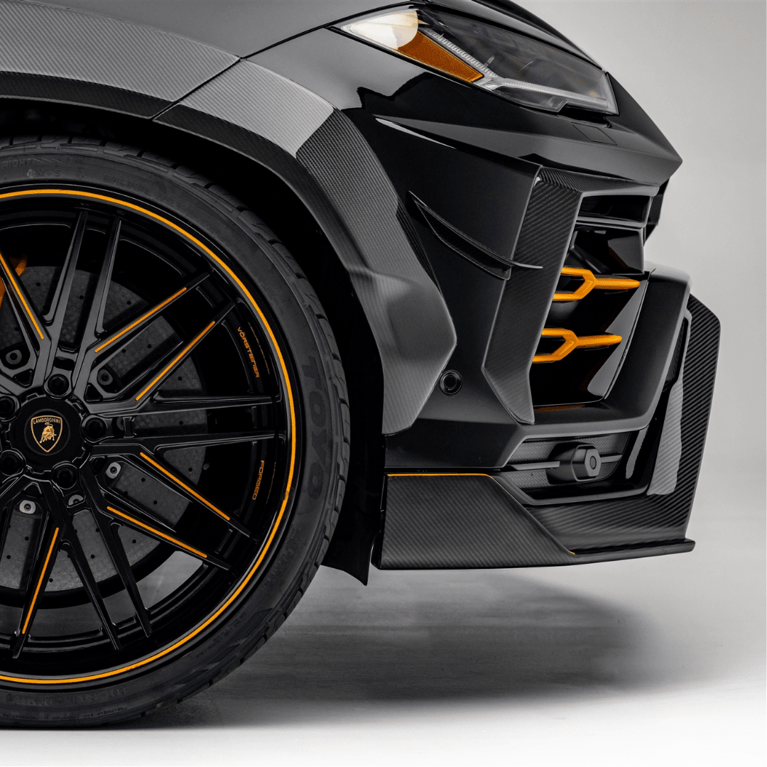 Lamborghini URUS Rampante Edizione Aero Canards - AUTOID® - Bumper Inserts & Trim - Vorsteiner