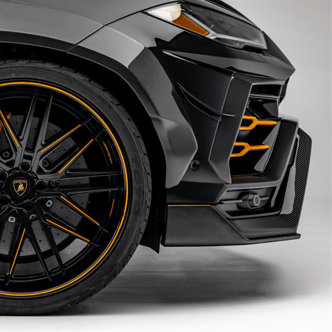 Lamborghini URUS Rampante Edizione Aero Canards - AUTOID® - Bumper Inserts & Trim - Vorsteiner