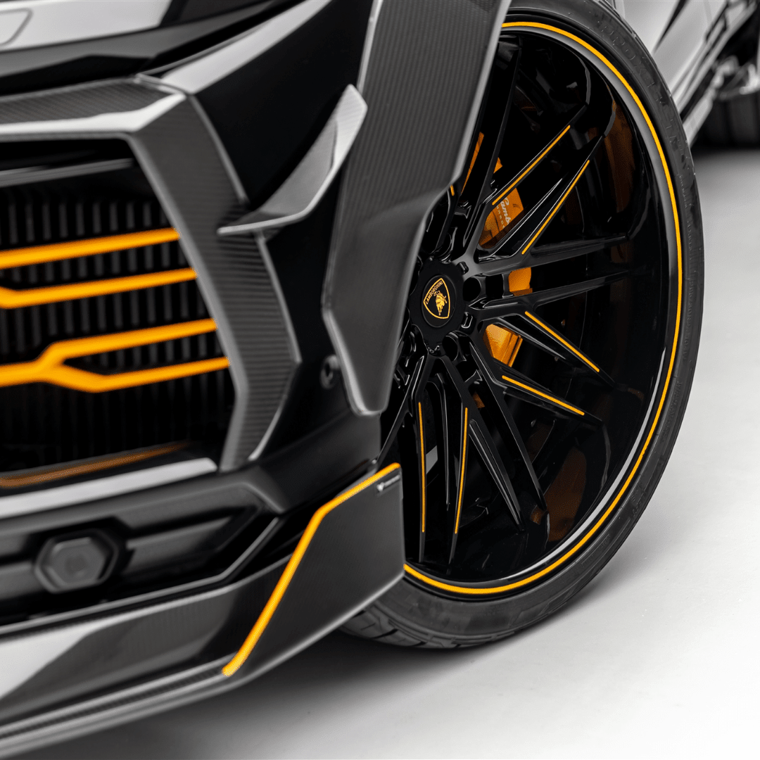 Lamborghini URUS Rampante Edizione Aero Canards - AUTOID® - Bumper Inserts & Trim - Vorsteiner