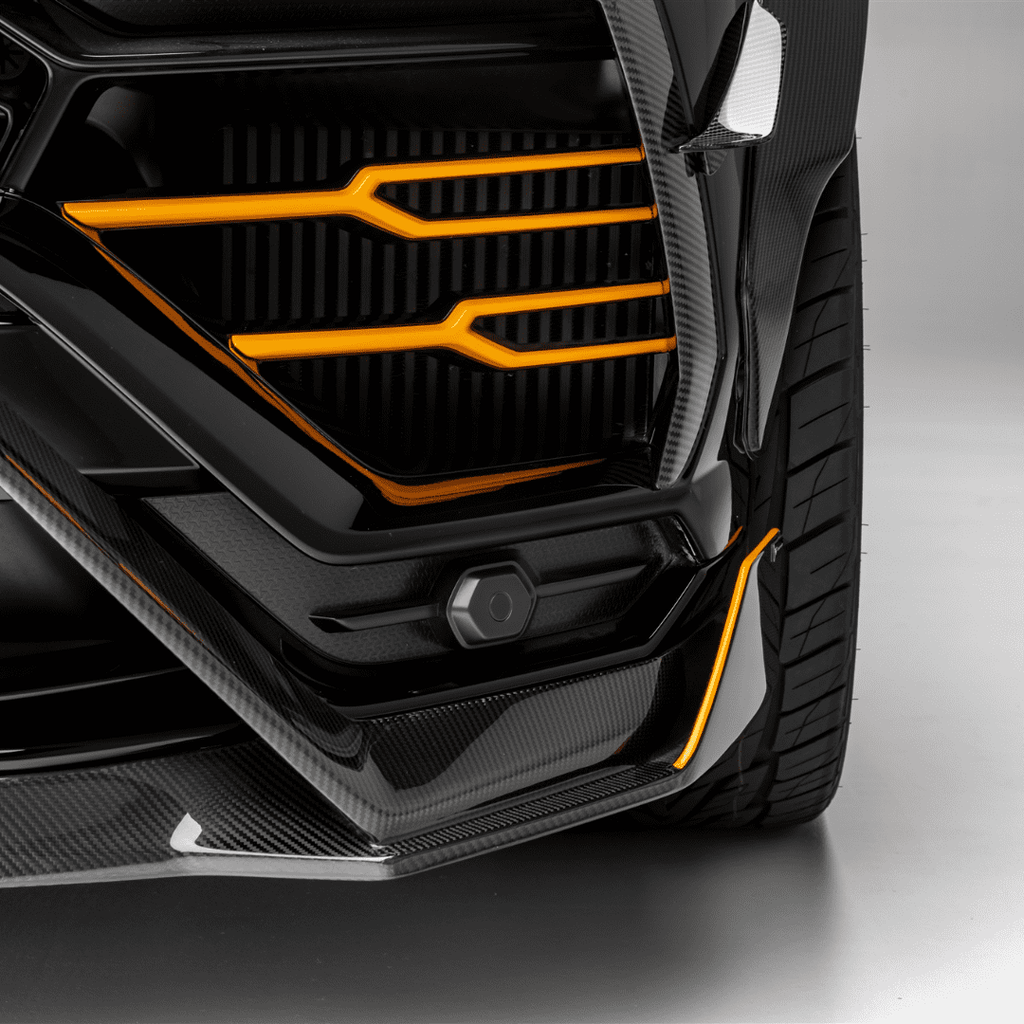 Lamborghini URUS Rampante Edizione Aero Front Spoiler - AUTOID® - Front Lips & Splitters - Vorsteiner
