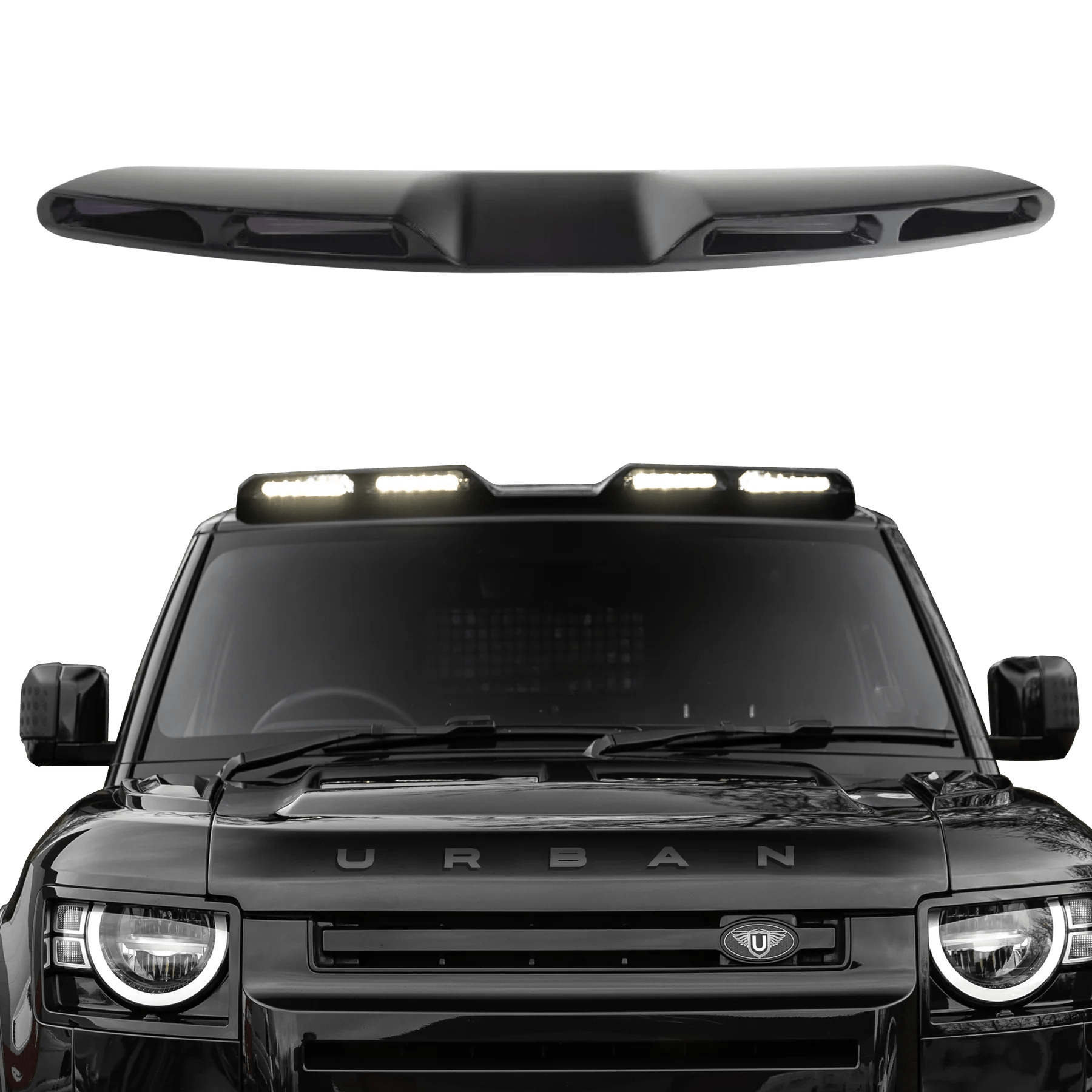 Land Rover Defender 90, 110 & 130 High Power Front Light Bar by Urban (2020+) - AUTOID - Rear Spoilers - Urban Automotive