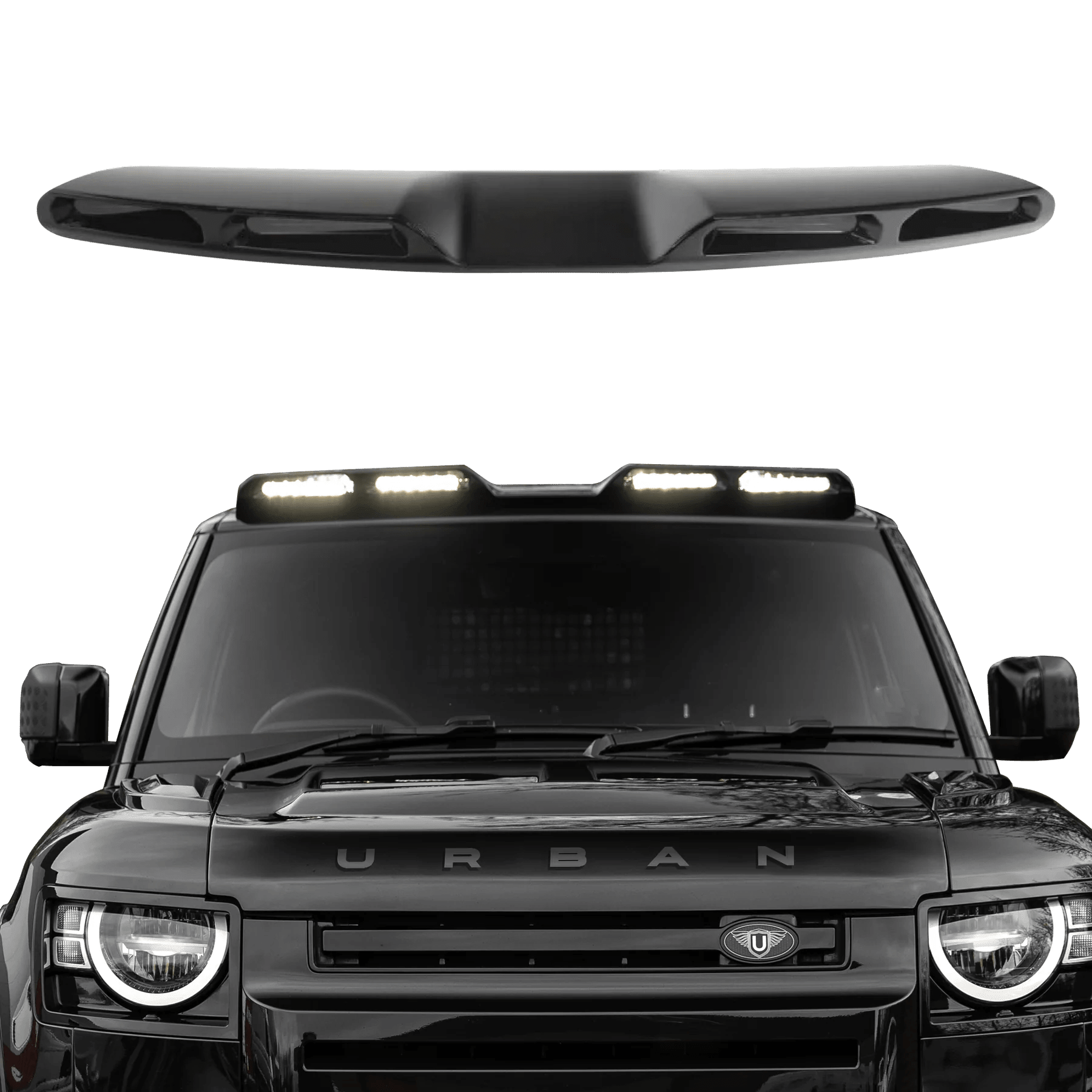 Land Rover Defender 90, 110 & 130 High Power Front Light Bar by Urban (2020+) - AUTOID® - Rear Spoilers - Urban Automotive