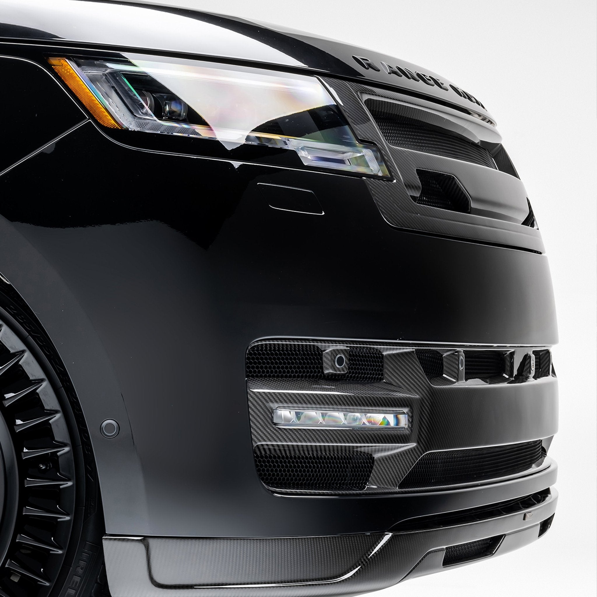 Land Rover Range Rover L460 Front Middle Grille by Vorsteiner - AUTOID - Front Grille - Vorsteiner