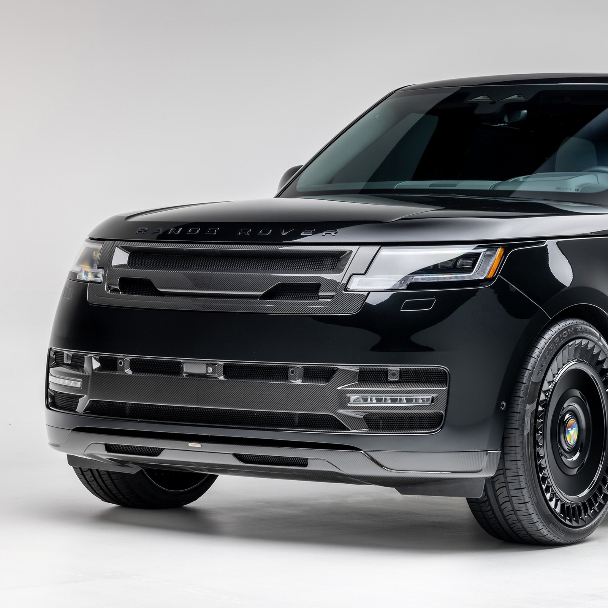 Land Rover Range Rover L460 Front Upper Grille by Vorsteiner - AUTOID - Front Grille - Vorsteiner
