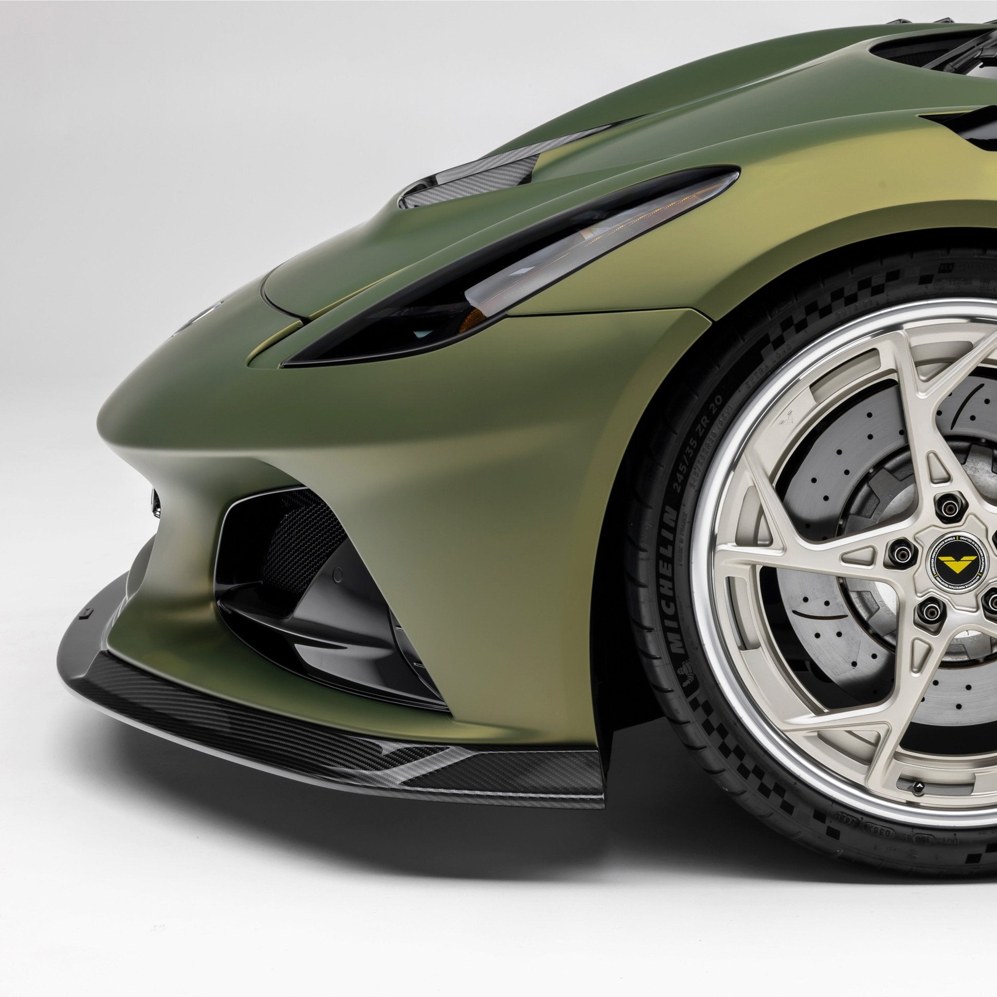 Lotus Emira LR - 52 Front Spoiler by Vorsteiner - AUTOID - Front Lips & Splitters - Vorsteiner