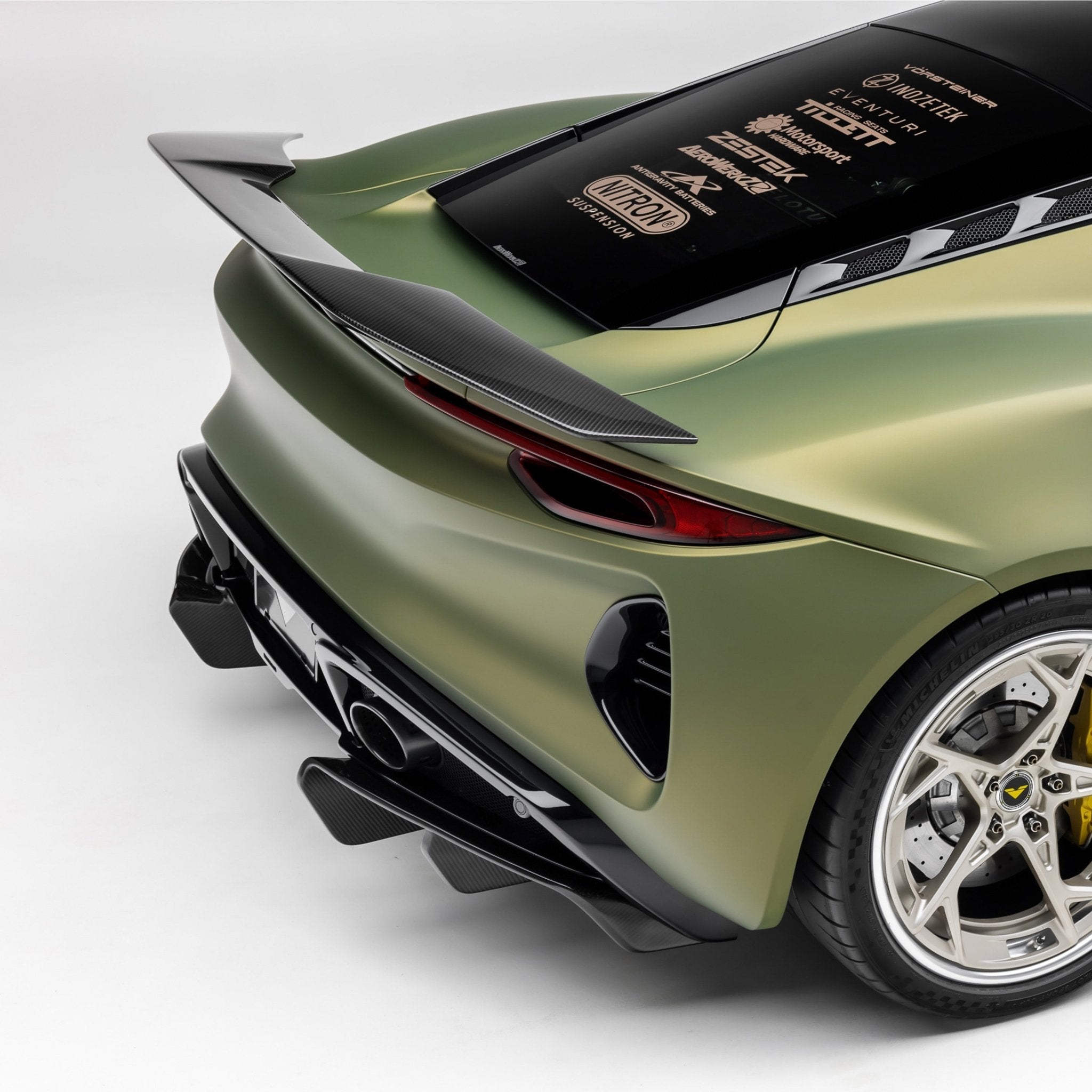 Lotus Emira LR52 Carbon Fiber Rear Wing by Vorsteiner - AUTOID® - Rear Wings - Vorsteiner