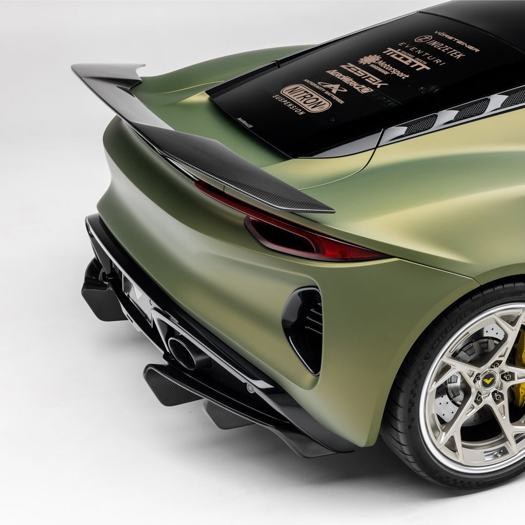 Lotus Emira LR52 Carbon Fiber Rear Wing by Vorsteiner - AUTOID - Rear Wings - Vorsteiner