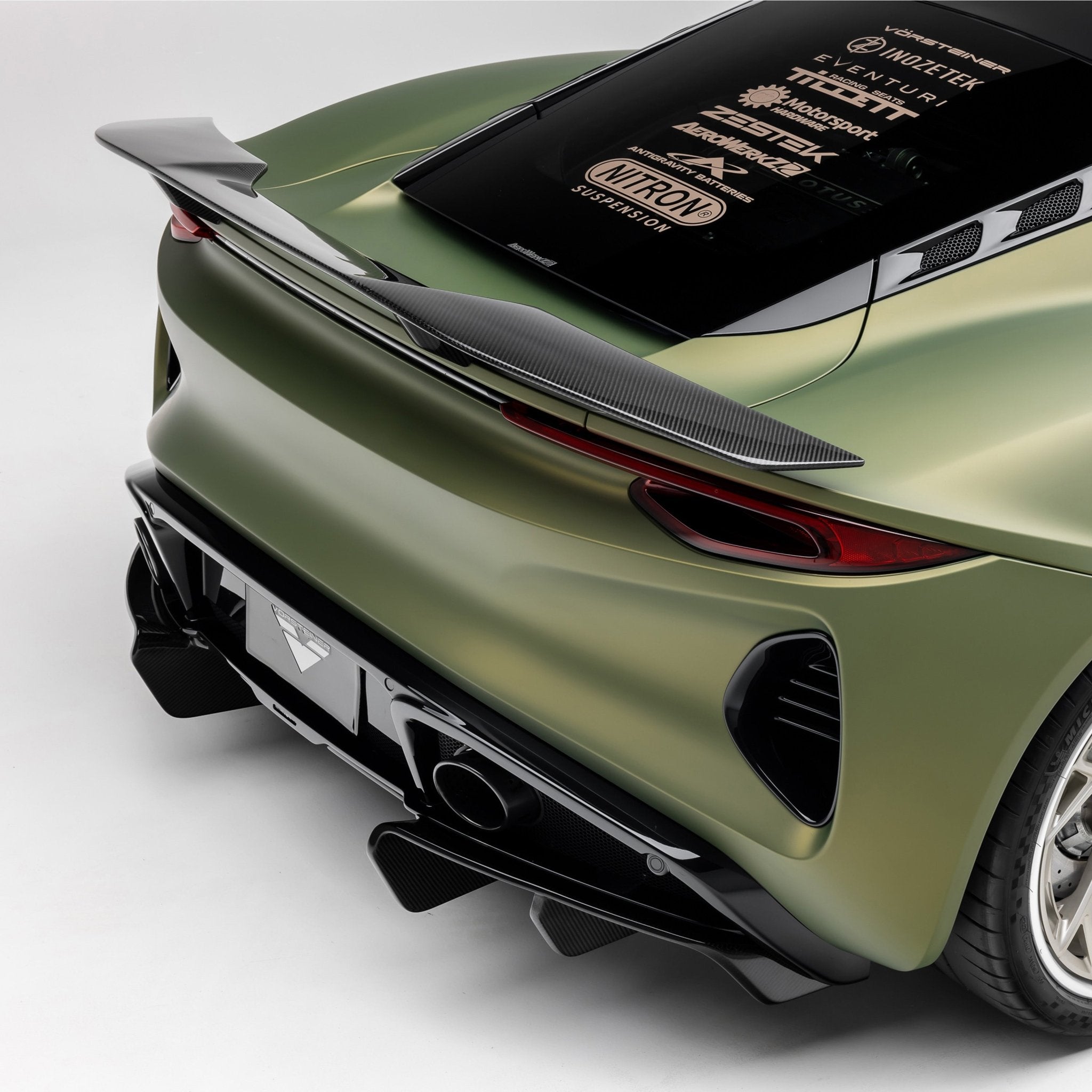 Lotus Emira LR52 Carbon Fiber Rear Wing by Vorsteiner - AUTOID - Rear Wings - Vorsteiner