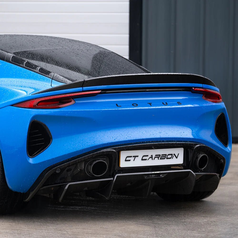 Lotus Emira Pre-Preg Carbon Fibre Rear Diffuser - AUTOID® - Rear Diffusers - CT Design