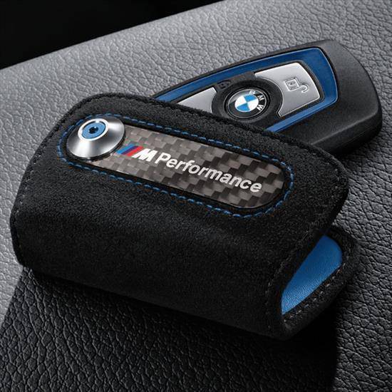 M Performance Alcantara Key Case 2.0 (2012-2021, Fxx), Key Covers, BMW M Performance - AUTOID | Premium Automotive Accessories