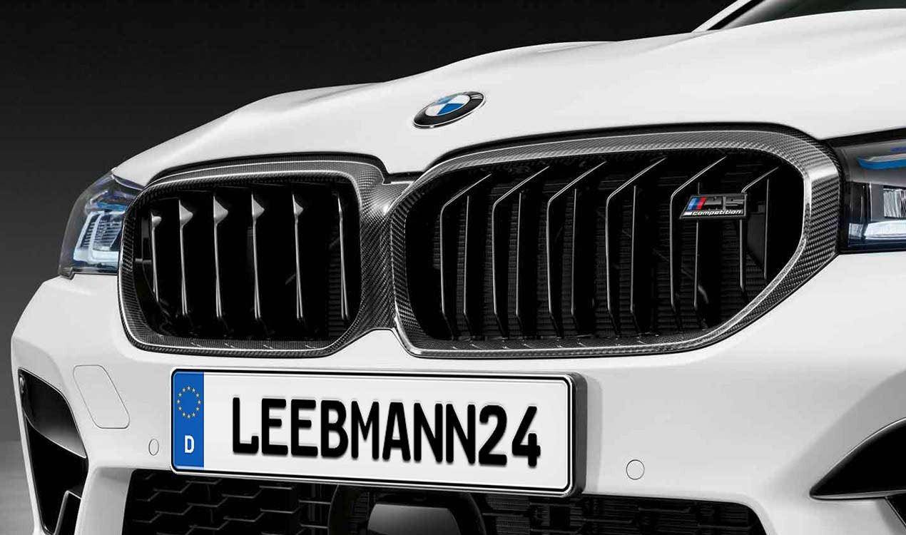 M Performance Carbon Fibre Front Grille for BMW M5 LCI (2020+, F90) - AUTOID - Front Grille - BMW M Performance