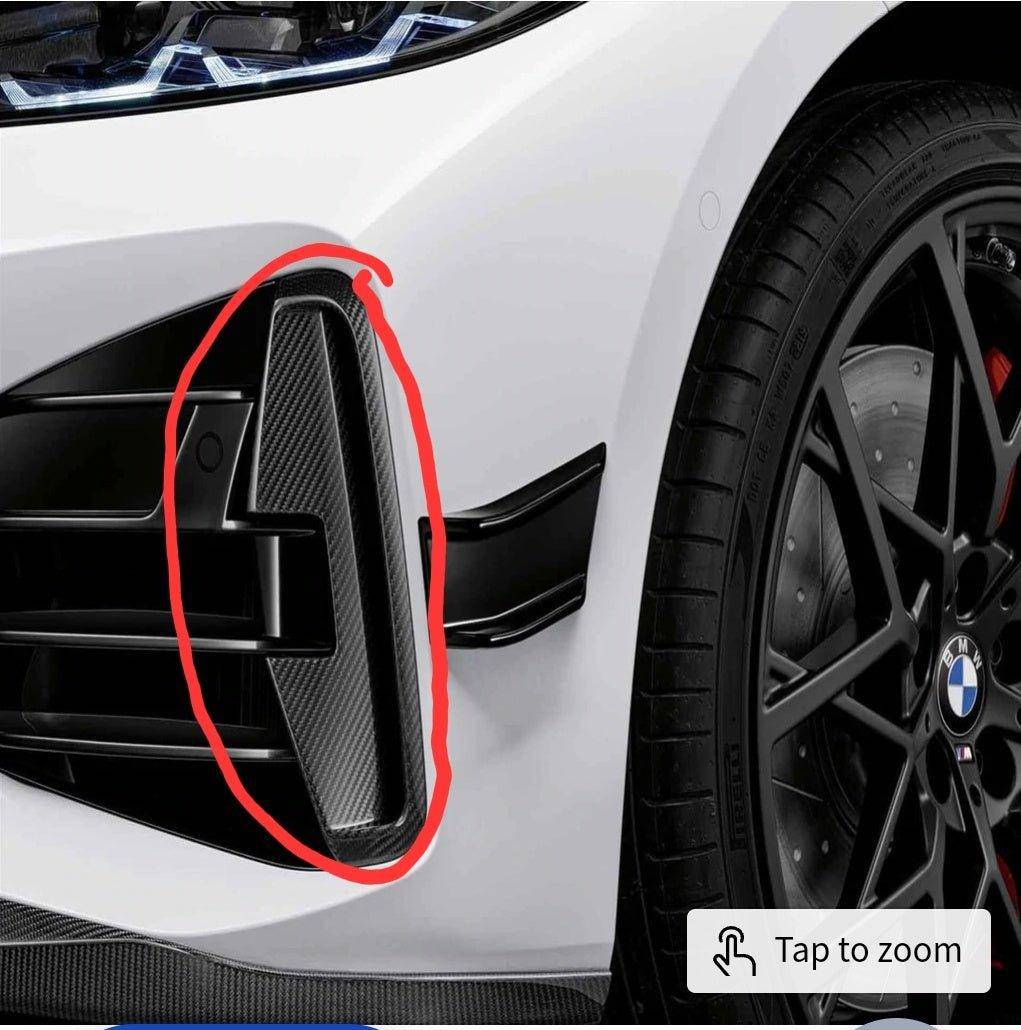 M Performance Carbon Fibre Front Insert Ducts for BMW 4 Series Gran Coupe (2021+, G26), Fender Trim, BMW M Performance - AUTOID | Premium Automotive Accessories