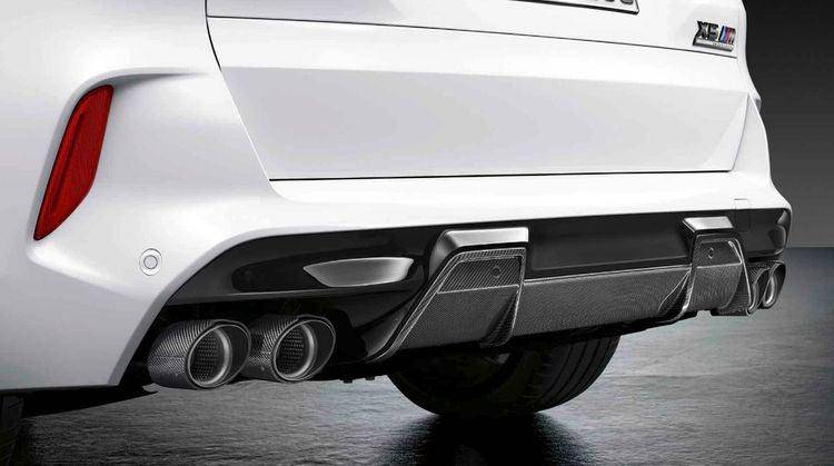 M Performance Carbon Fibre Rear Diffuser for BMW X5M (2020+, F95), Rear Diffusers, BMW M Performance - AUTOID | Premium Automotive Accessories