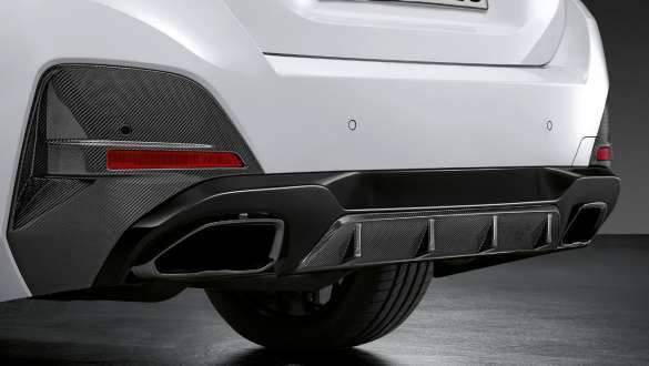 M Performance Carbon Fibre Rear Diffuser Set for BMW 4 Series Gran Coupe (2021+, G26), Rear Diffusers, BMW M Performance - AUTOID | Premium Automotive Accessories