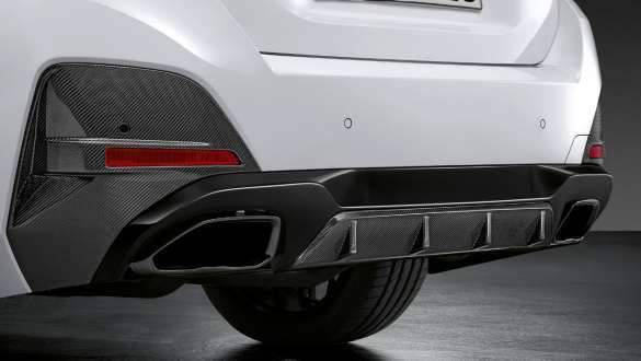 M Performance Carbon Fibre Rear Diffuser Set for BMW 4 Series Gran Coupe (2021+, G26) - AUTOID® - Rear Diffusers - BMW M Performance