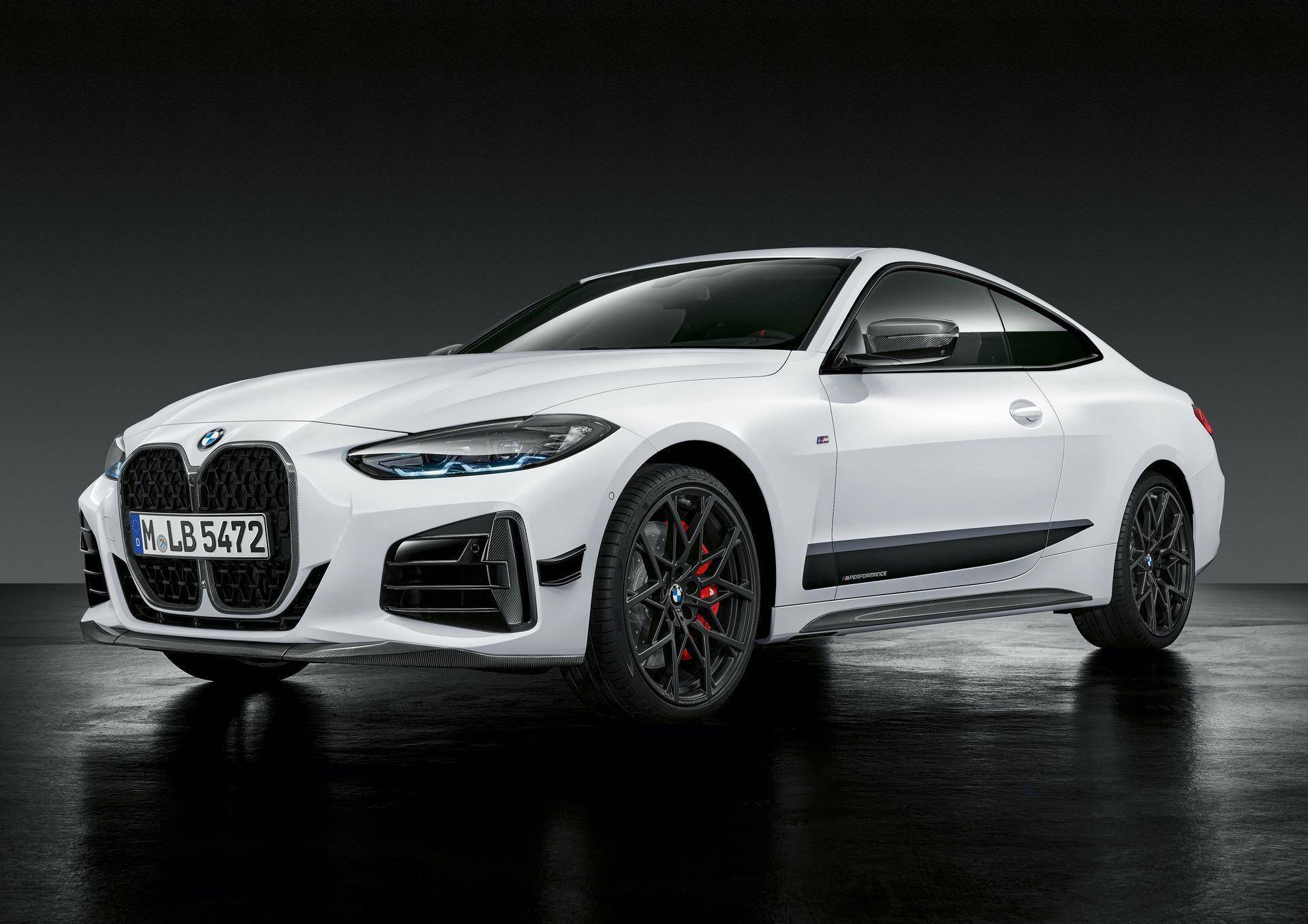 M Performance Carbon Fibre Side Skirt Attachments for BMW 4 Series (2020+, G22) - AUTOID® - Side Skirts & Winglets - BMW M Performance