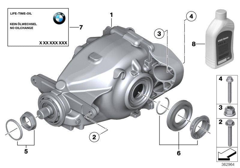 M Performance Differential for BMW 1 Series (2015-2019, F20 LCI) - AUTOID® - Limited Slip Differential - BMW M Performance