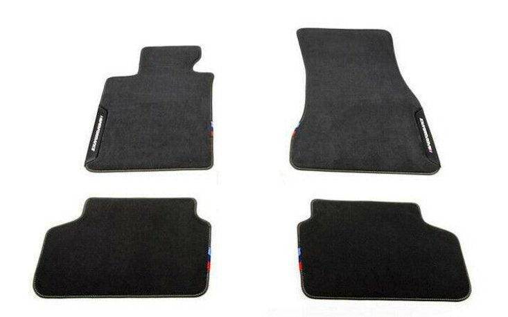 M Performance Floor Mats Set for BMW 1 Series & 2 Series (2019-2024, F40 F44) - AUTOID® - Floor Mats - BMW M Performance