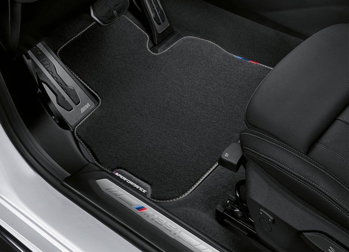 M Performance Floor Mats Set for BMW 1 Series & 2 Series (2019+, F40 F44), Floor Mats, BMW M Performance - AUTOID | Premium Automotive Accessories