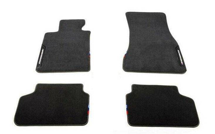 M Performance Floor Mats Set for BMW 1 Series & 2 Series (2019+, F40 F44) - AUTOID - Floor Mats - BMW M Performance