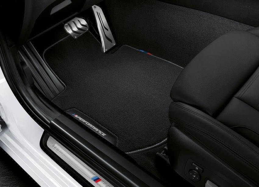 M Performance Floor Mats Set for BMW 3 Series (2018+, G20 G21), Floor Mats, BMW M Performance - AUTOID | Premium Automotive Accessories