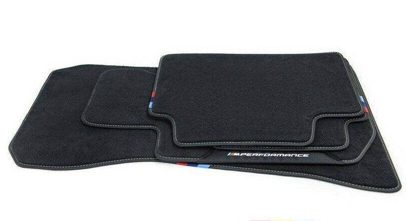 M Performance Floor Mats Set for BMW 3 Series & M3 (2018+, G20 G21 G80 G81) - AUTOID - Floor Mats - BMW M Performance