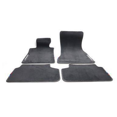 M Performance Floor Mats Set for BMW 4 Series & M4 (2020+, G22 G82) - AUTOID® - Floor Mats - BMW M Performance