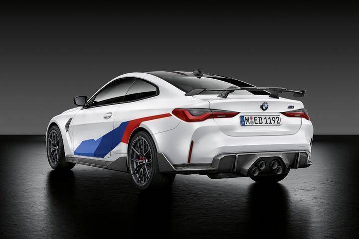 M Performance Flow-Through Rear Spoiler Wing for BMW M3 & M4 (2021+, G80 G82) - AUTOID® - Rear Wings - BMW M Performance