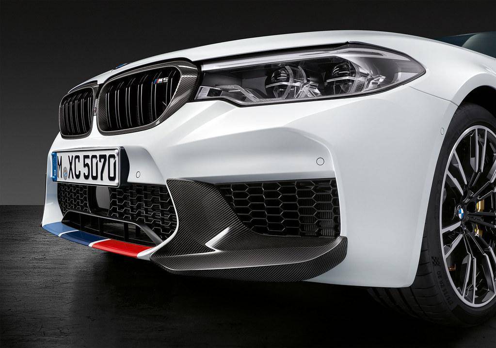 M Performance Front Bumper Inserts for BMW M5 (2017-2020, F90) - AUTOID® - Bumper Inserts & Trim - BMW M Performance