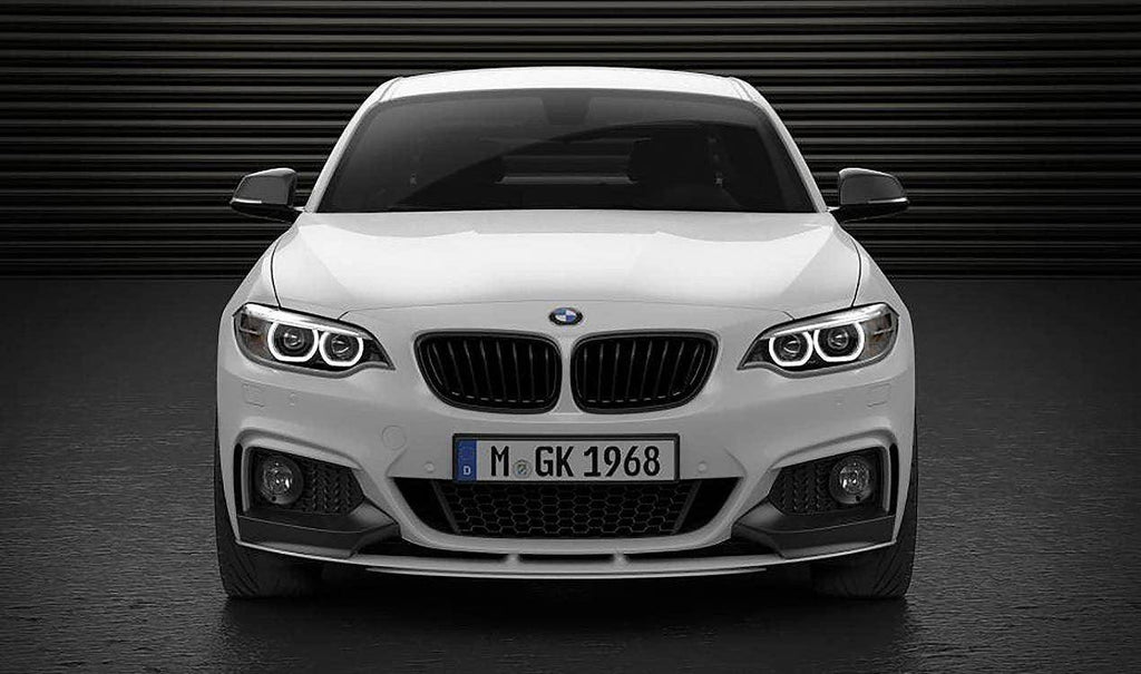 M Performance Front Splitter for BMW M235i & M240i (2014-2020, F22 F23) - AUTOID® - Front Lips & Splitters - BMW M Performance