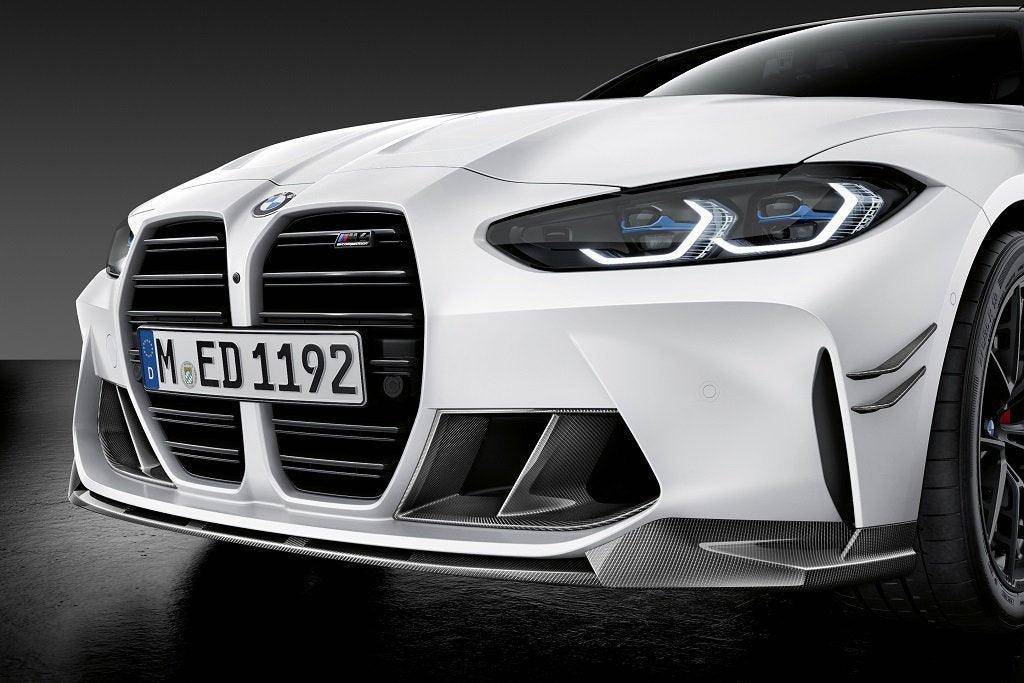 M Performance Front Splitter for BMW M3 & M4 (2021+, G80 G82) - AUTOID® - Front Lips & Splitters - BMW M Performance