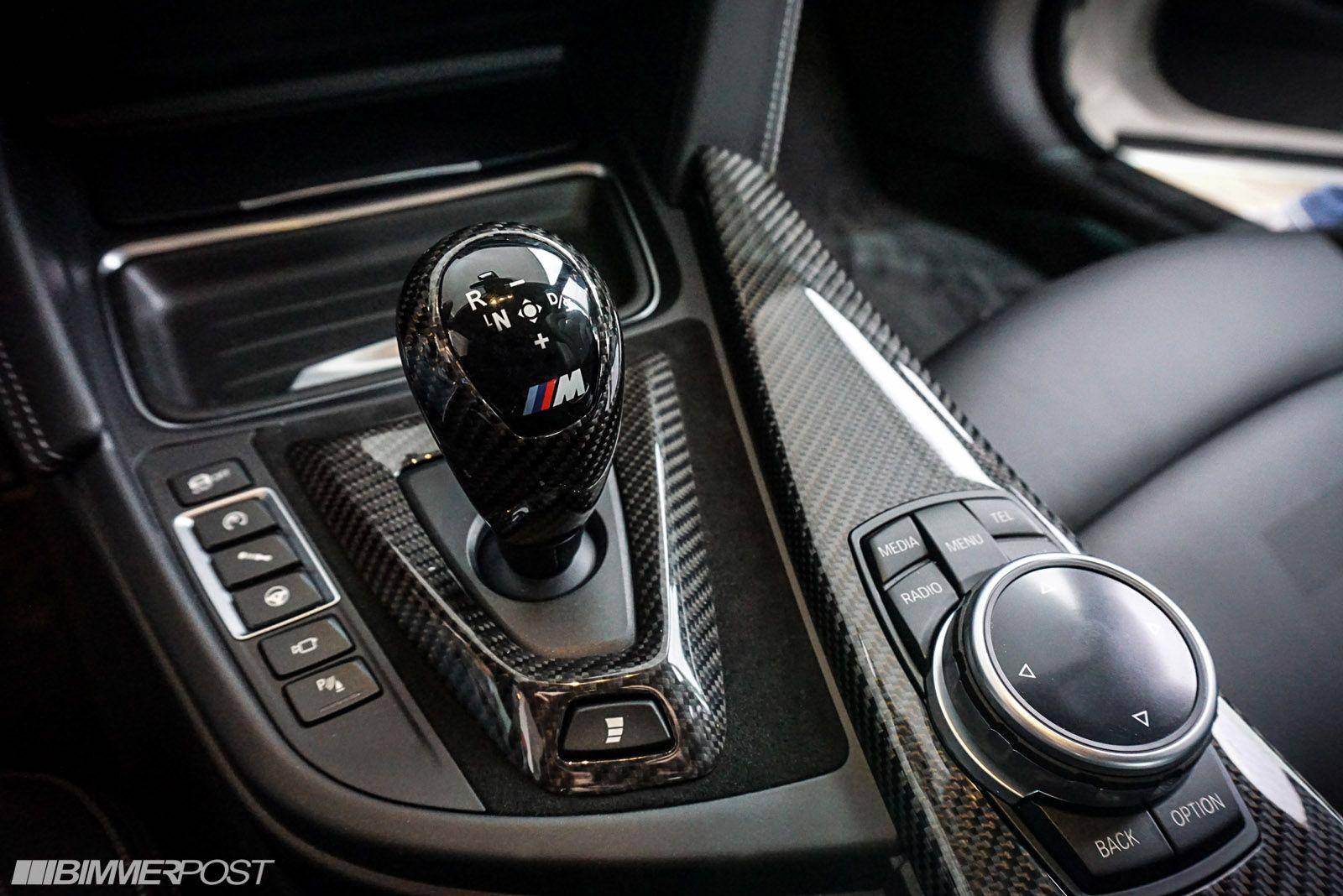 M Performance Gear Surround Base for BMW M3 & M4 (2014-2020, F80 F82), Gear Selector Trim, BMW M Performance - AUTOID | Premium Automotive Accessories