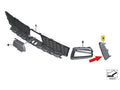 M Performance Gloss Black Front Bumper Inserts for BMW 1 Series & M135i (2019-2024, F40) - AUTOID® - Bumper Inserts & Trim - BMW M Performance