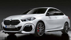 M Performance Gloss Black Front Canards for BMW 2 Series & M235i (2020-2024, F44) - AUTOID® - Bumper Inserts & Trim - BMW M Performance