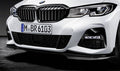 M Performance Gloss Black Front Splitter for BMW 3 Series (2018 - 2022, G20 G21) - AUTOID - Front Lips & Splitters - BMW M Performance