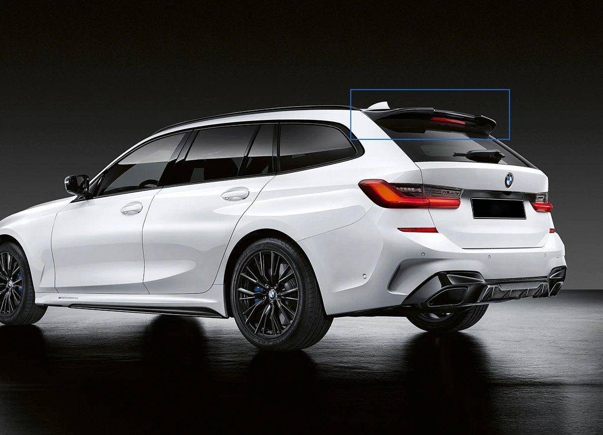 M Performance Gloss Black Rear Spoiler for BMW M3 Touring & 3 Series Touring (2018+, G21 G81), Rear Spoilers, BMW M Performance - AUTOID | Premium Automotive Accessories