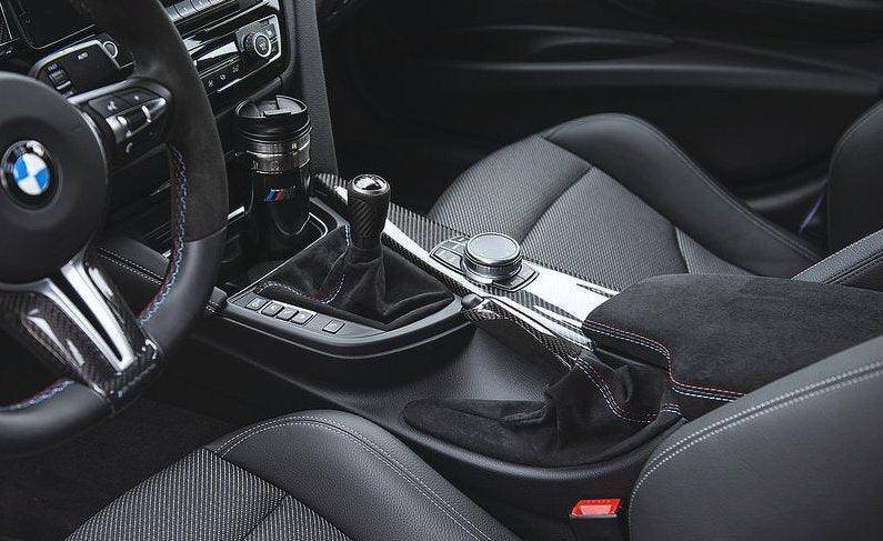 M Performance Handbrake Cover for BMW M Vehicles (2014 - 2020, F80 F82) - AUTOID - Dashboard & Decorative Trim - BMW M Performance