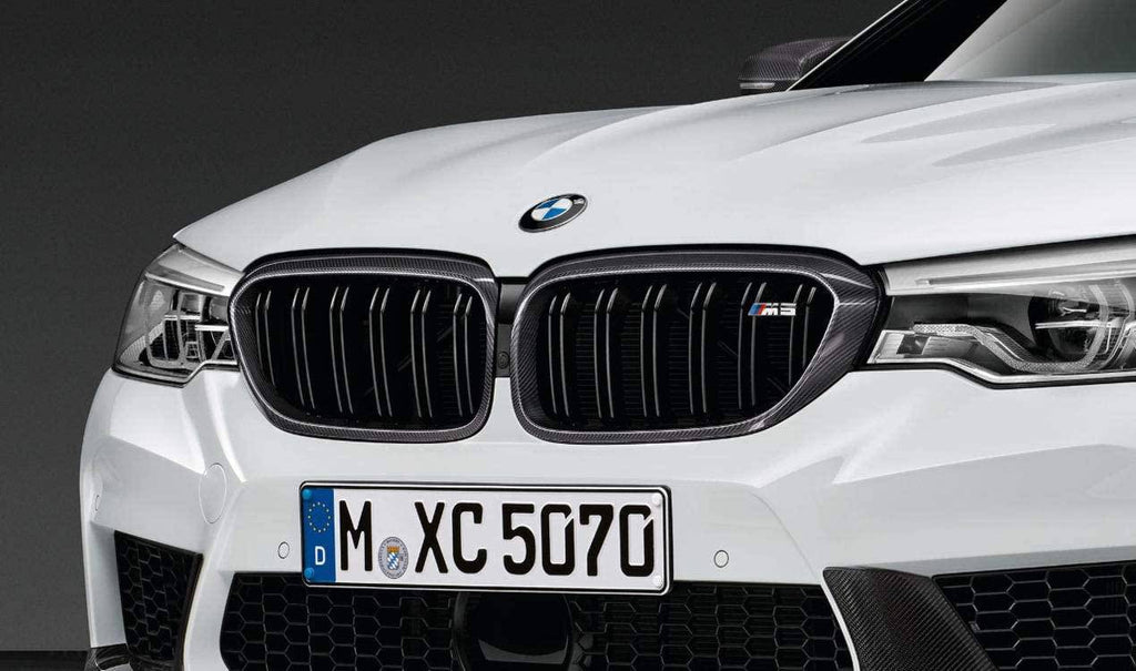 M Performance Kidney Grilles for BMW M5 (2017-2020, F90) - AUTOID® - Front Grille - BMW M Performance