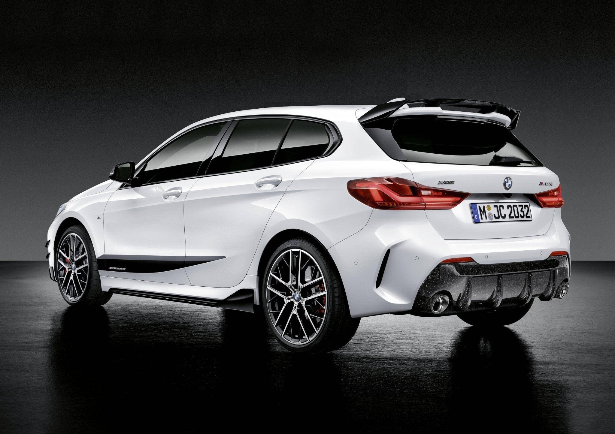 M Performance Rear Diffuser for BMW M135i (2019-2024, F40) - AUTOID® - Rear Diffusers - BMW M Performance