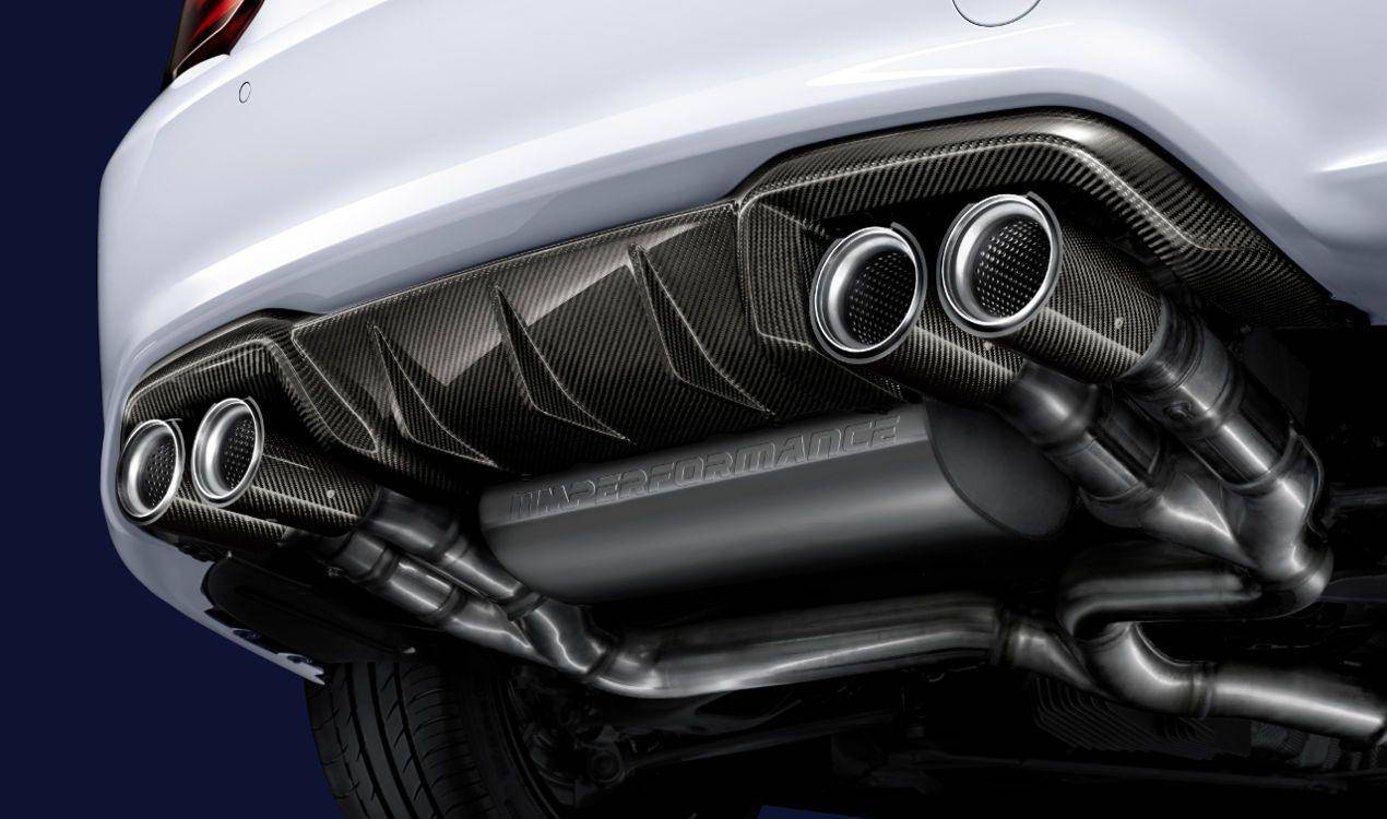 M Performance Rear Diffuser for BMW M2 & M2 Competition (2015-2021, F87) - AUTOID® - Rear Diffusers - BMW M Performance