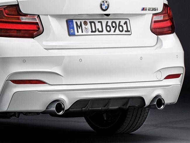 M Performance Rear Diffuser for BMW M235i & M240i (2014 - 2020, F22 F23) - AUTOID - Rear Diffusers - BMW M Performance