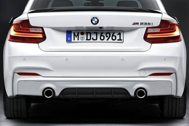 M Performance Rear Diffuser for BMW M235i & M240i (2014-2020, F22 F23), Rear Diffusers, BMW M Performance - AUTOID | Premium Automotive Accessories