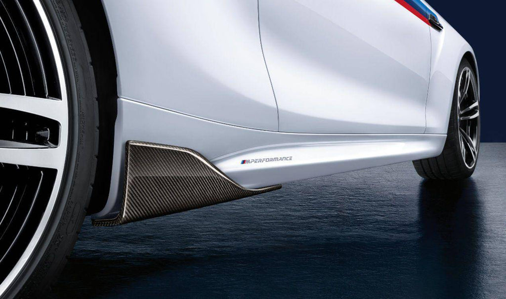 M Performance Side Blades for BMW M2 & M2 Competition (2015-2021, F87) - AUTOID® - Side Skirts & Winglets - BMW M Performance