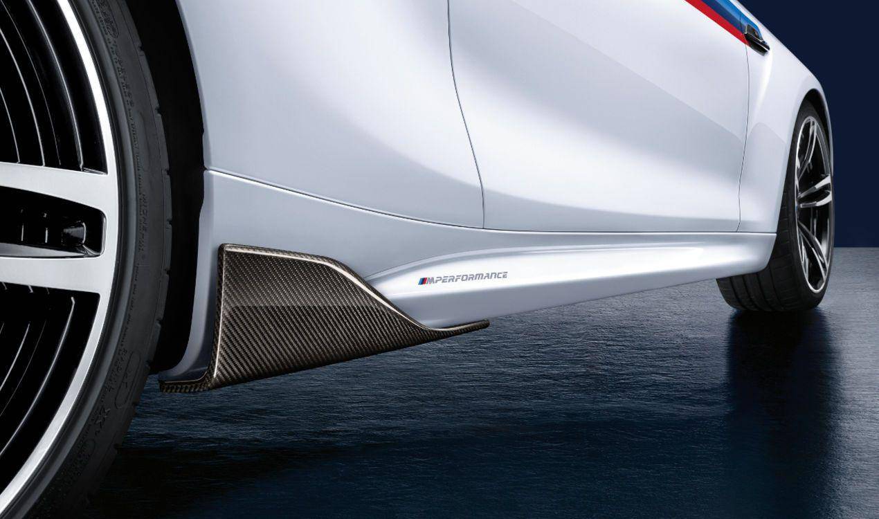 M Performance Side Blades for BMW M2 & M2 Competition (2015-2021, F87) - AUTOID® - Side Skirts & Winglets - BMW M Performance